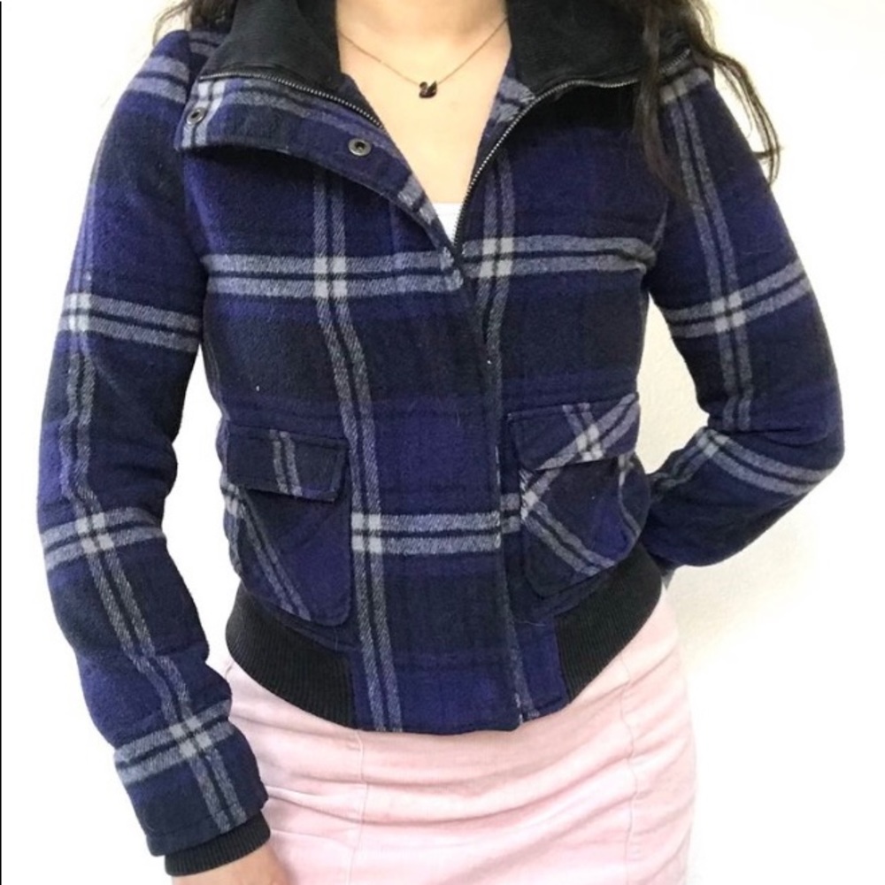 Forever 21 Plaid Jacket “Size Small”